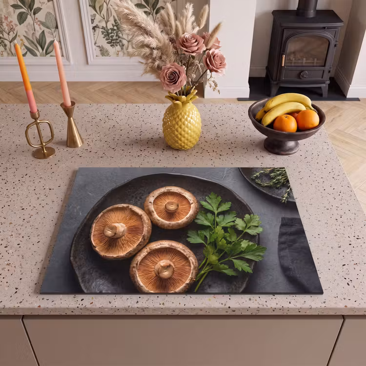 Inductie beschermer - Paddestoelen - Kruiden - Eten — 2