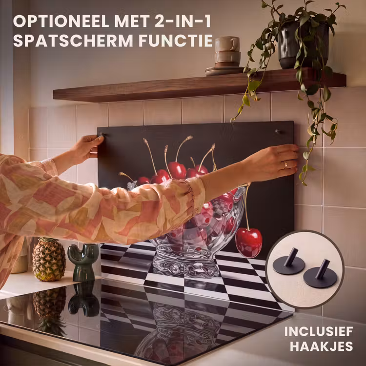Inductie beschermer - Eten - Kersen - Rood — 10