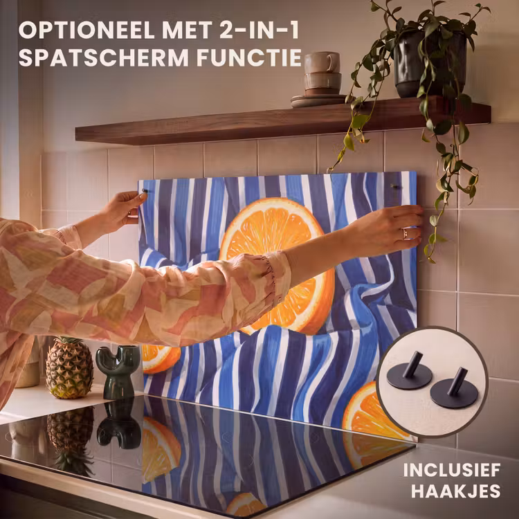 Inductie beschermer - Eten - Fruit - Oranje — 10