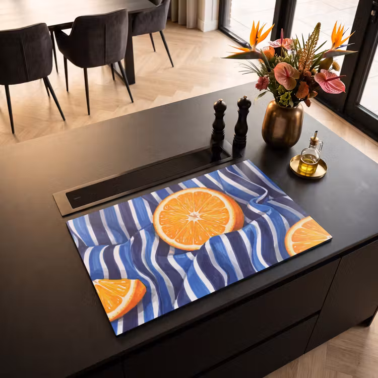 Inductie beschermer - Eten - Fruit - Oranje — 5