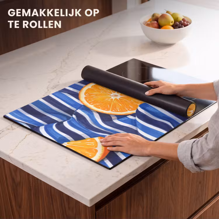 Inductie beschermer - Eten - Fruit - Oranje — 7