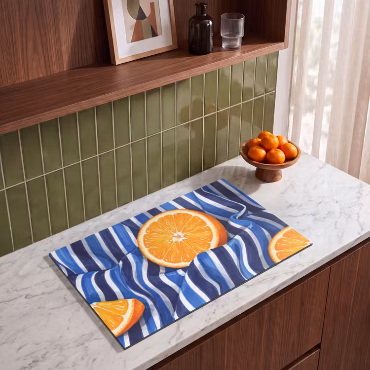 Inductie beschermer - Eten - Fruit - Oranje — 8