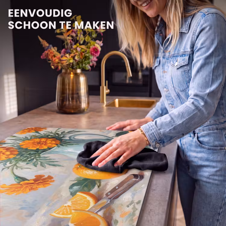 Inductie beschermer - Eten - Oranje - Kunst — 6