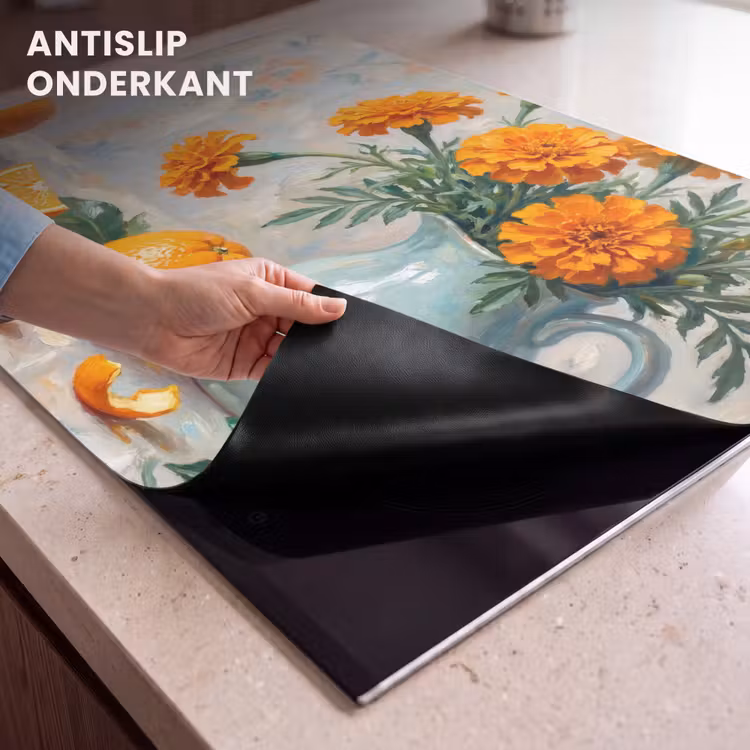 Inductie beschermer - Eten - Oranje - Kunst — 9