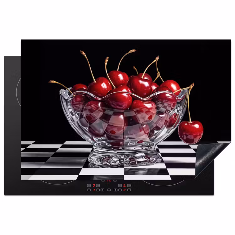 Inductie beschermer - Eten - Kersen - Rood — 1