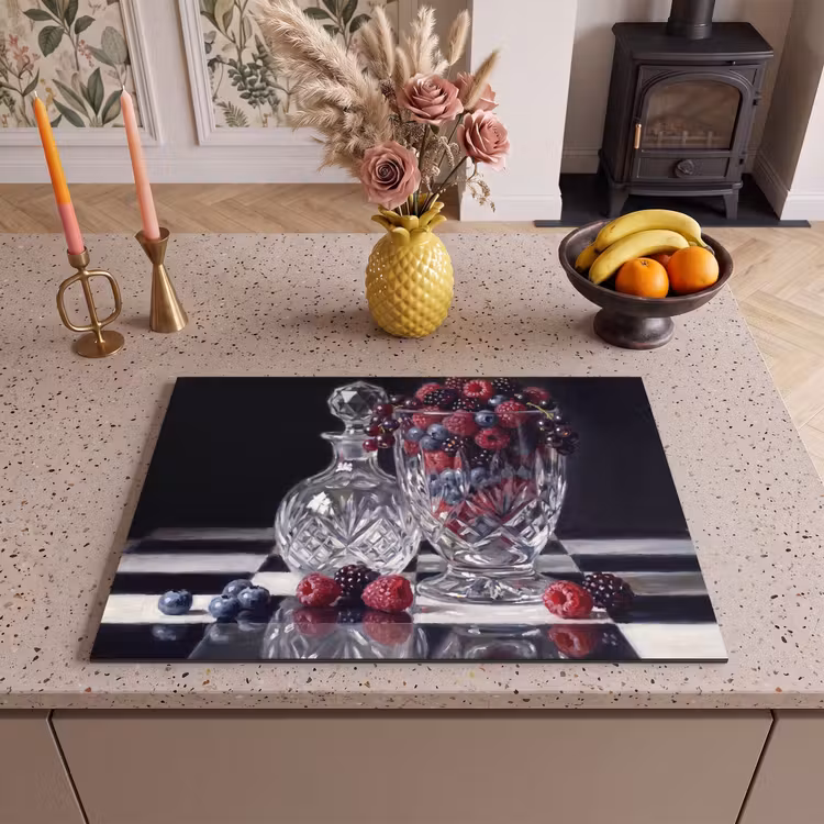 Inductie beschermer - Bessen - Kristal - Stilleven — 2