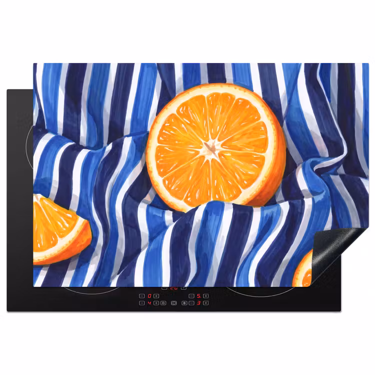 Inductie beschermer - Eten - Fruit - Oranje — 1