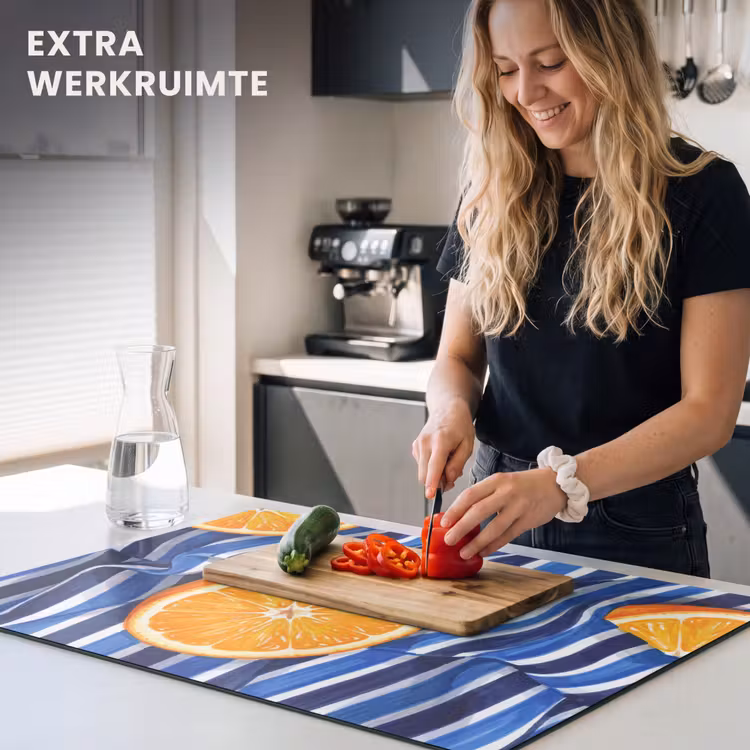 Inductie beschermer - Eten - Fruit - Oranje — 4