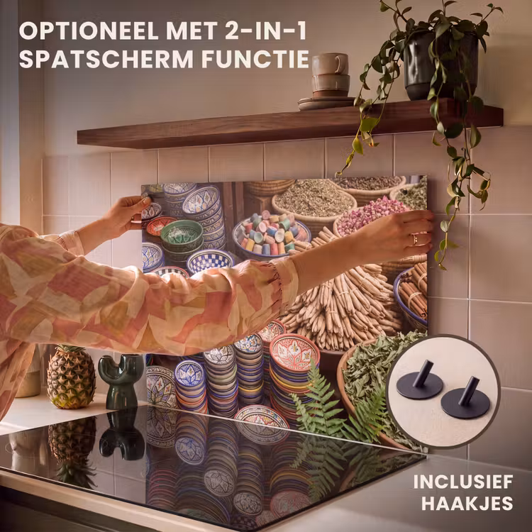 Inductie beschermer - Aardewerk - Oosters - Kleurrijk — 10
