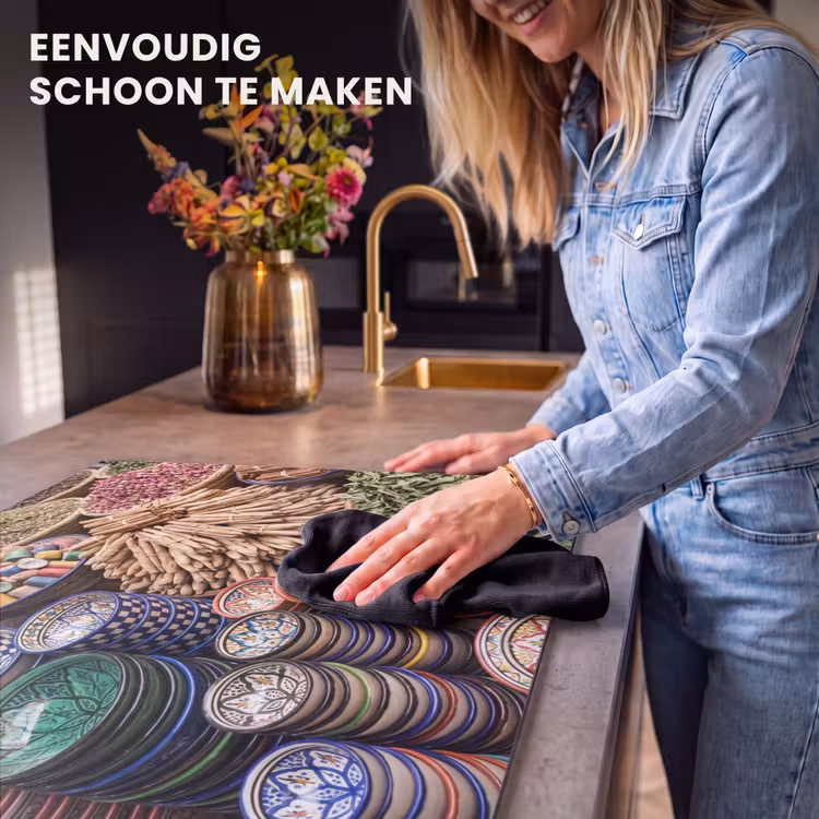 Inductie beschermer - Aardewerk - Oosters - Kleurrijk — 6