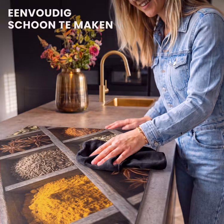 Inductie beschermer - Kruiden - Houten - Eten — 6