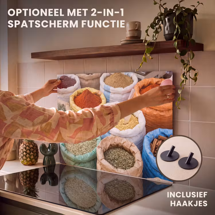 Inductie beschermer - Kruiden - Zakken - Markt — 10