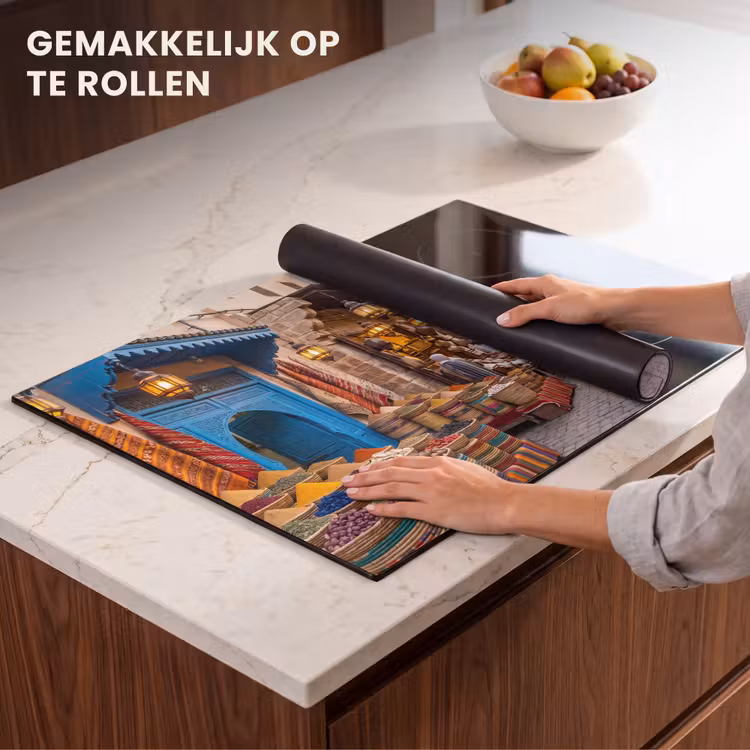 Inductie beschermer - Markt - Oosters - Kleurrijk — 7