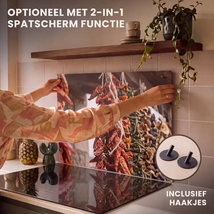 Inductie beschermer - Rode pepers - Eten — 10