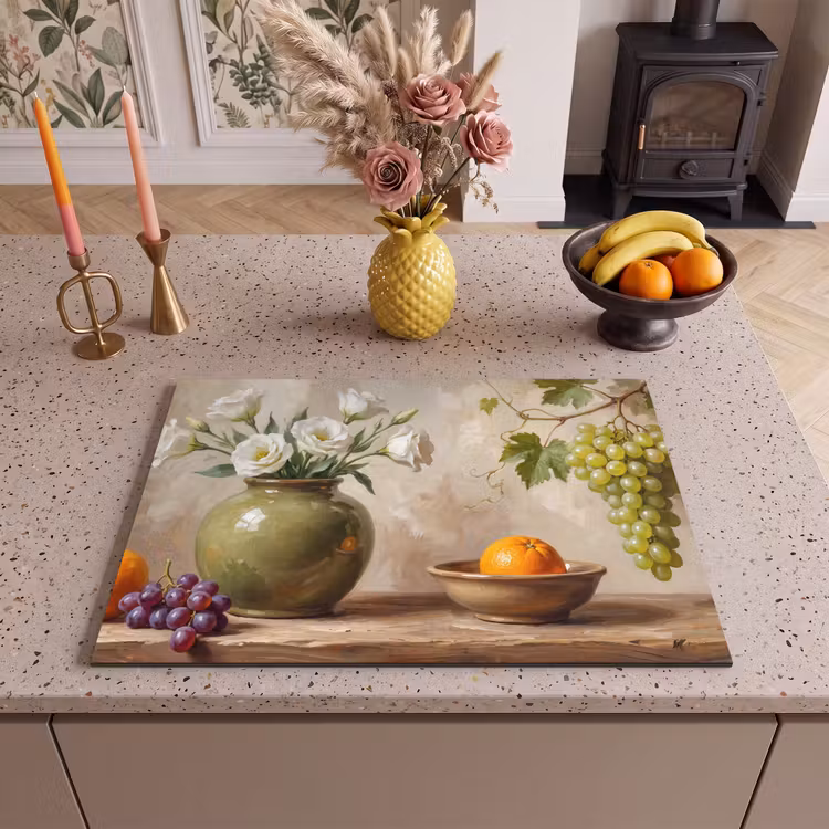 Inductie beschermer - Bloemen - Fruit - Stilleven — 2