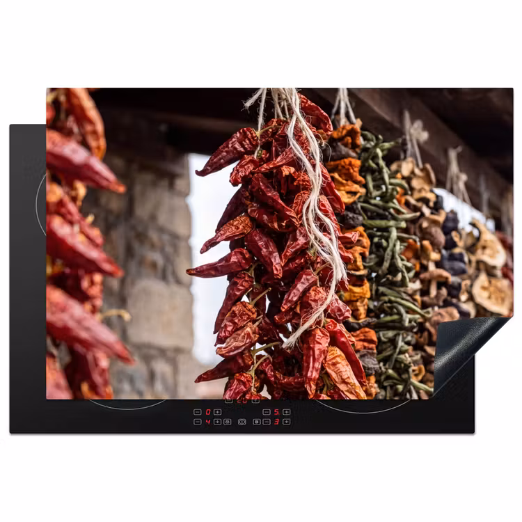 Inductie beschermer - Rode pepers - Eten — 1