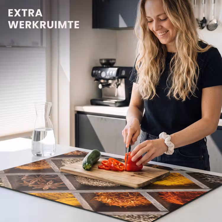 Inductie beschermer - Kruiden - Houten - Eten — 4