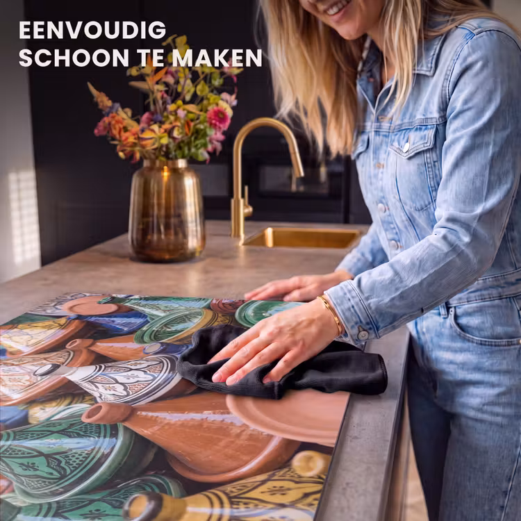 Inductie beschermer - Aardewerk - Kleurrijk - Patroon — 6