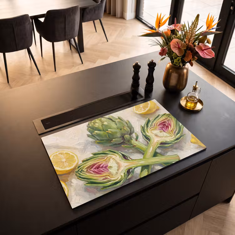 Inductie beschermer - Artisjok - Citroen - Eten — 5