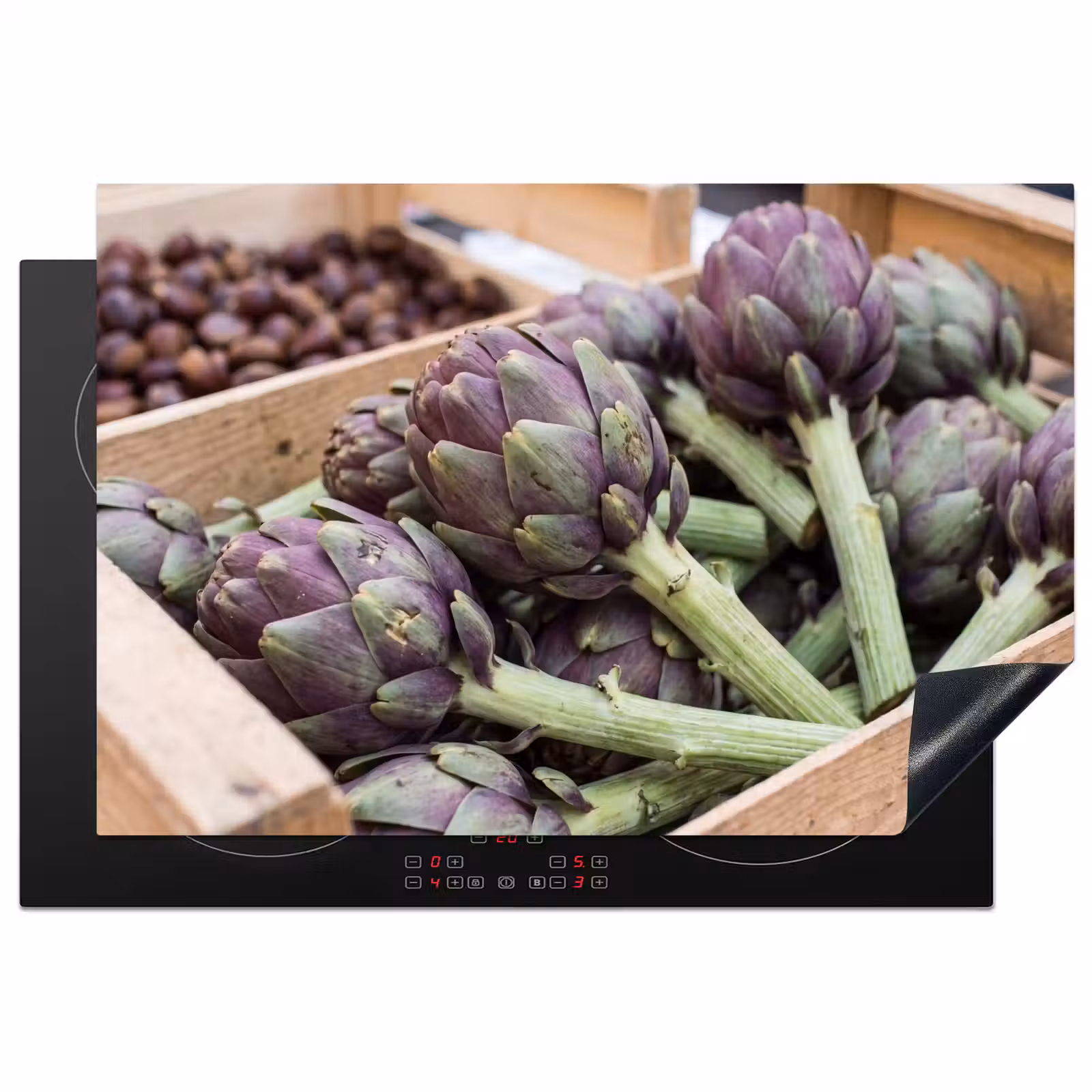 Inductie beschermer - Groenten - Markt - Vers — 1