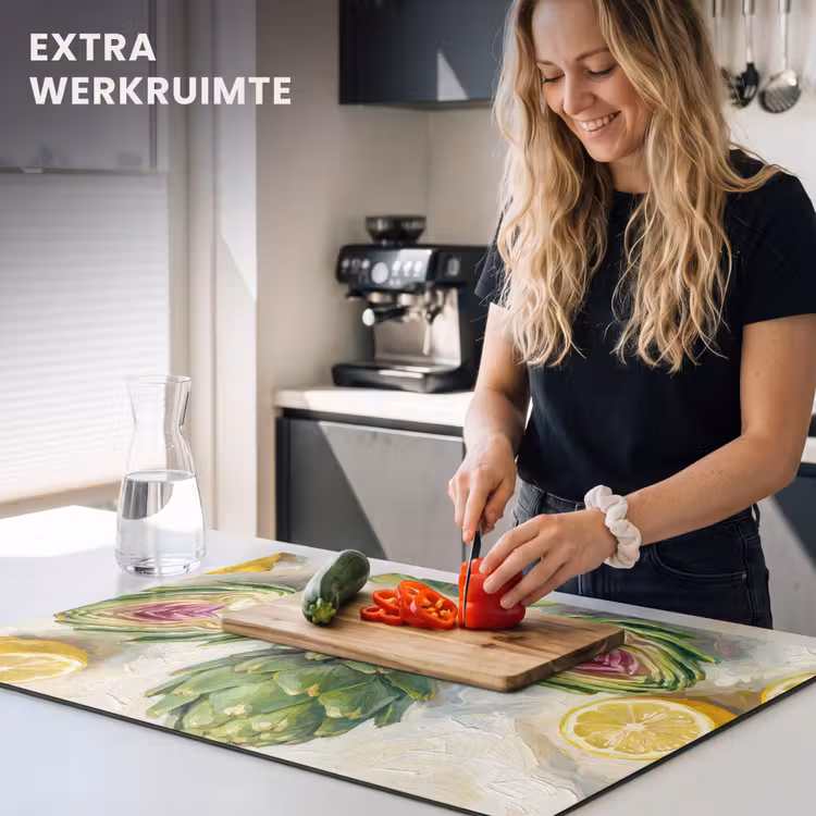 Inductie beschermer - Artisjok - Citroen - Eten — 4