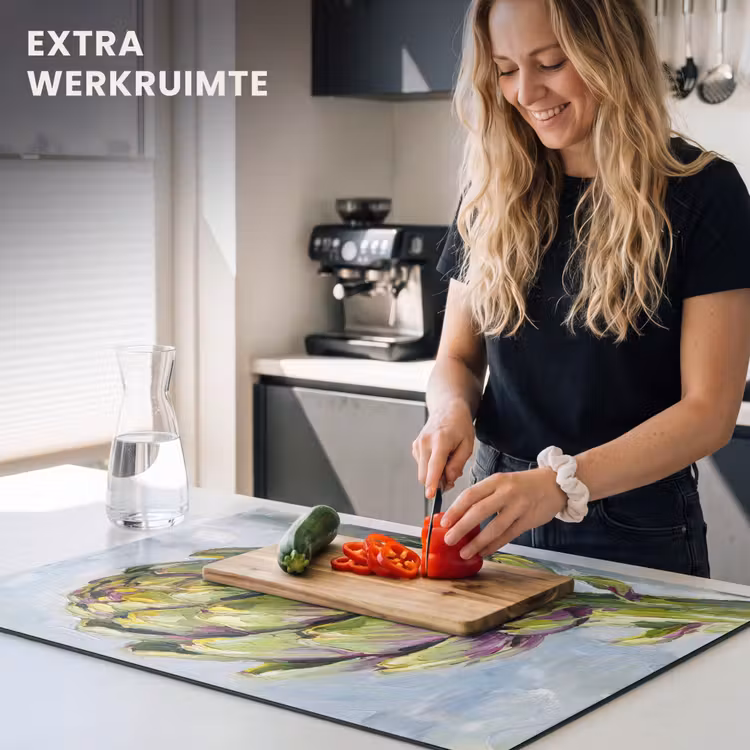Inductie beschermer - Eten - Artisjok - Modern — 4