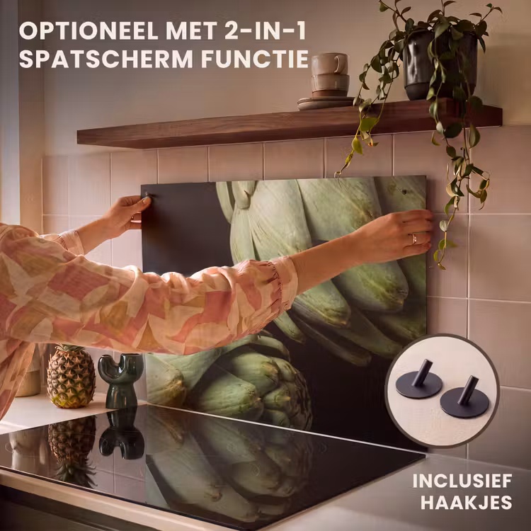 Inductie beschermer - Artisjok - Groen - Eten — 10