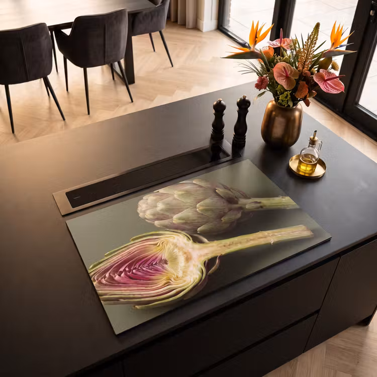 Inductie beschermer - Artisjok - Paars - Voedsel — 5