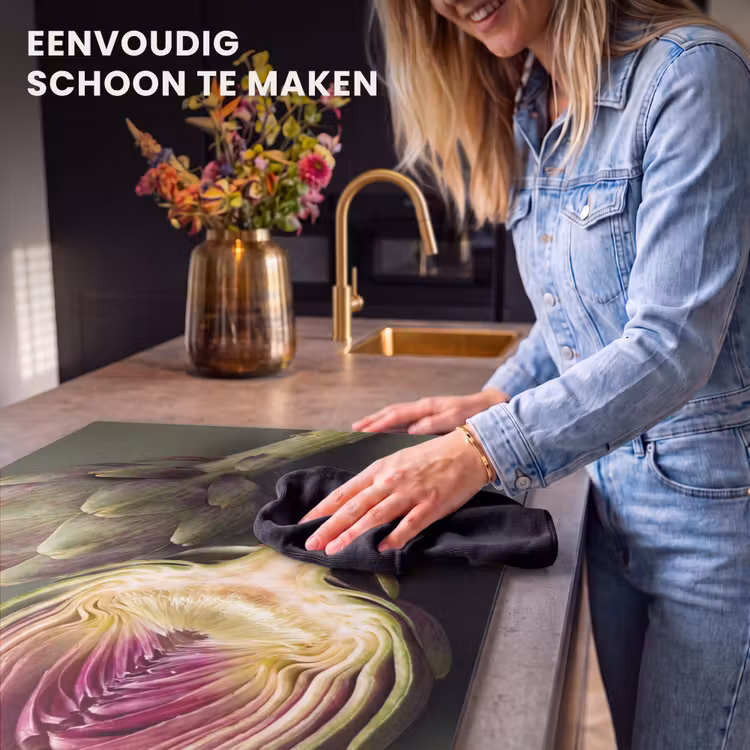 Inductie beschermer - Artisjok - Paars - Voedsel — 6