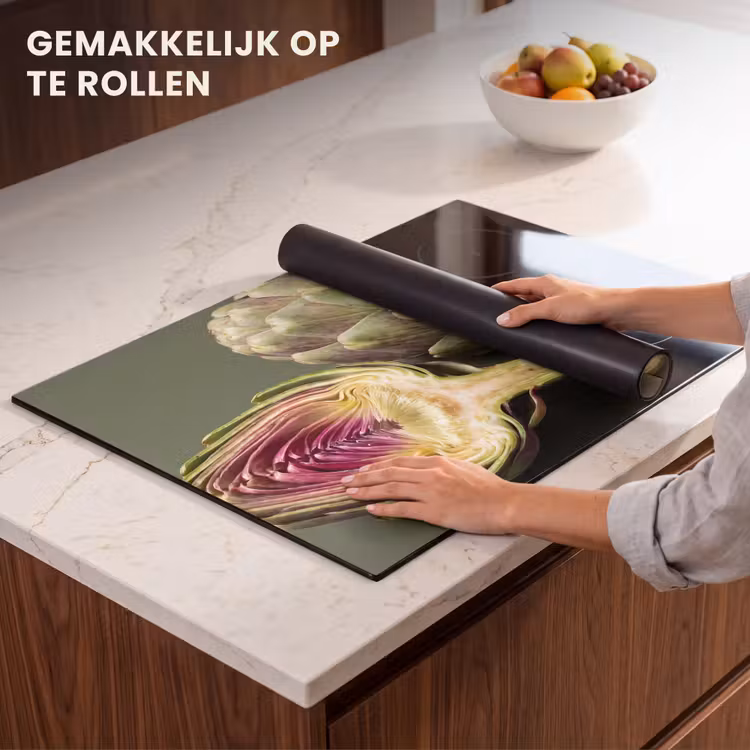 Inductie beschermer - Artisjok - Paars - Voedsel — 7