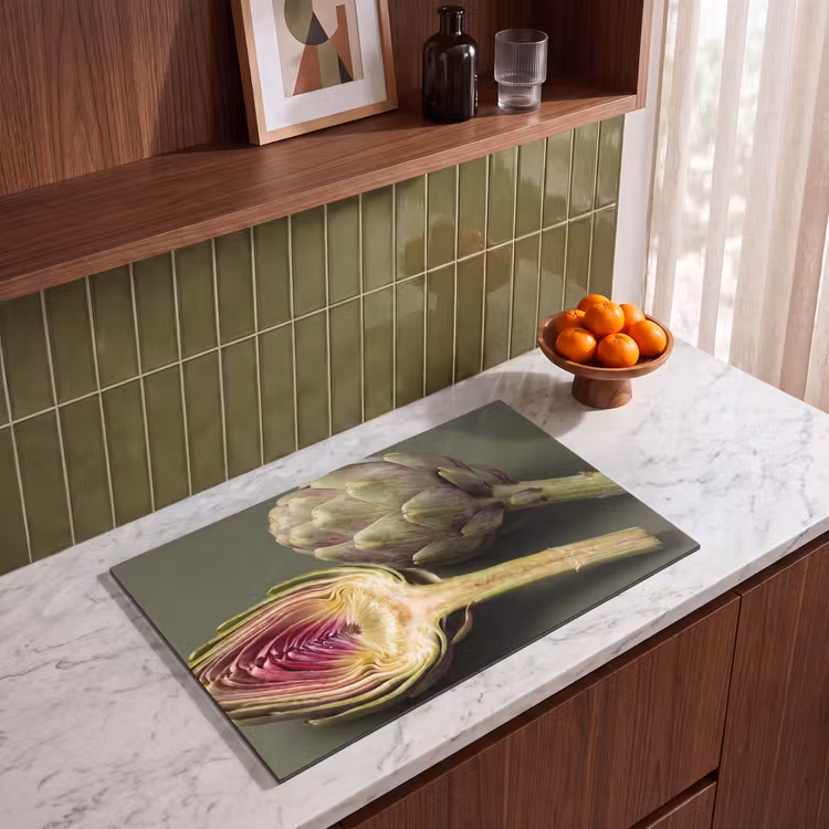 Inductie beschermer - Artisjok - Paars - Voedsel — 8