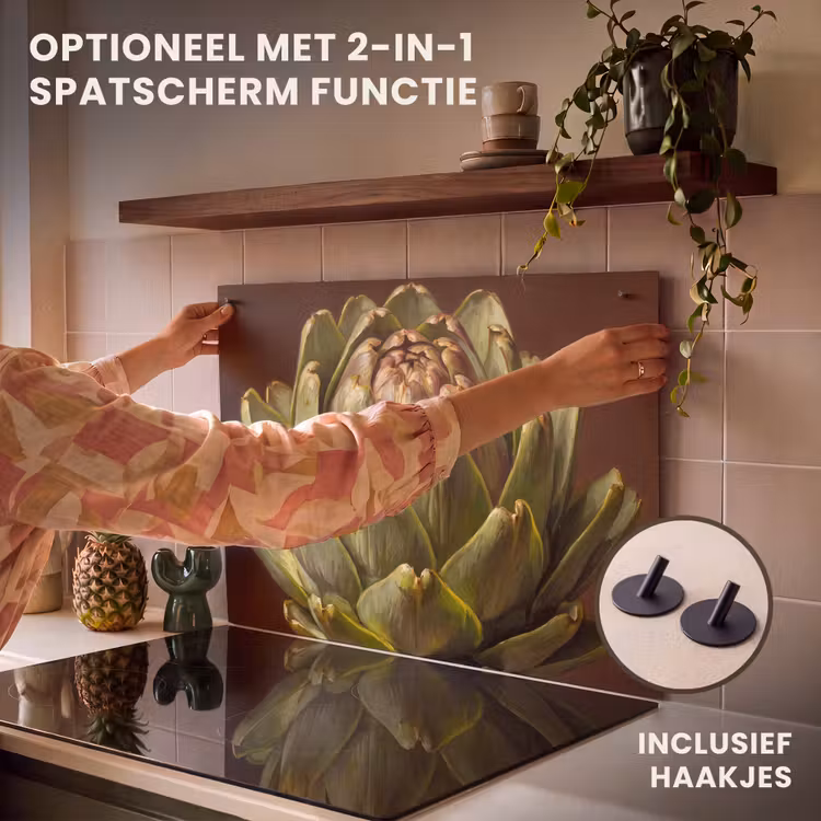 Inductie beschermer - Groente - Artisjok - Groen — 10