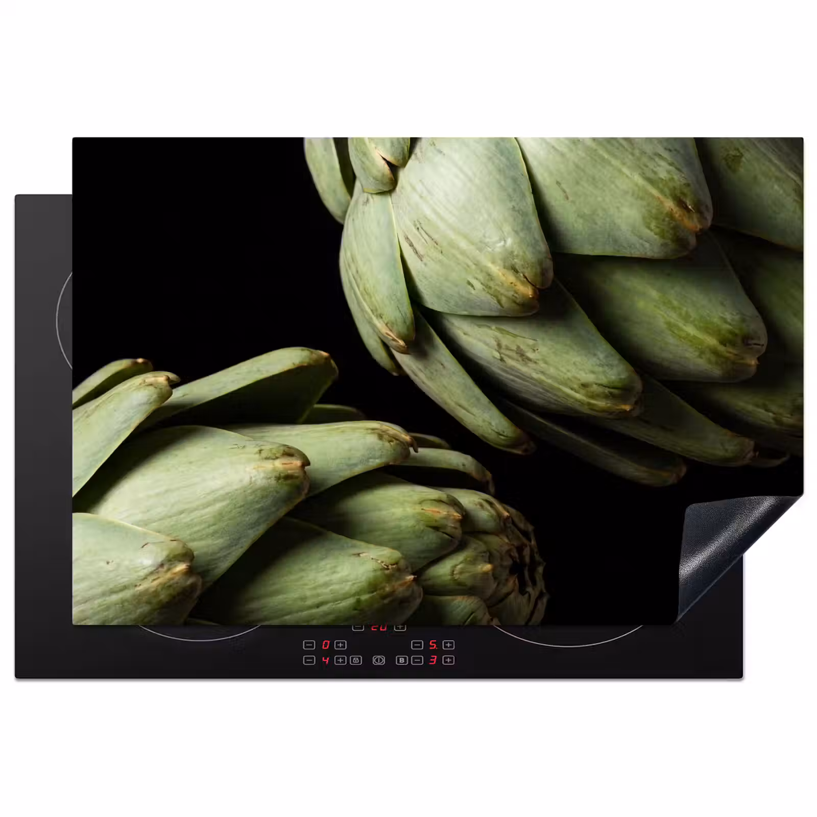 Inductie beschermer - Artisjok - Groen - Eten — 1