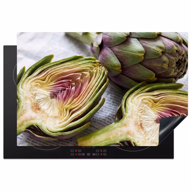 Inductie beschermer - Artisjok - Doorgesneden - Eten — 1