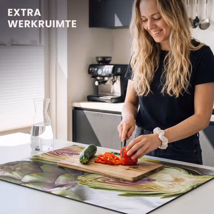 Inductie beschermer - Artisjok - Doorgesneden - Eten — 4
