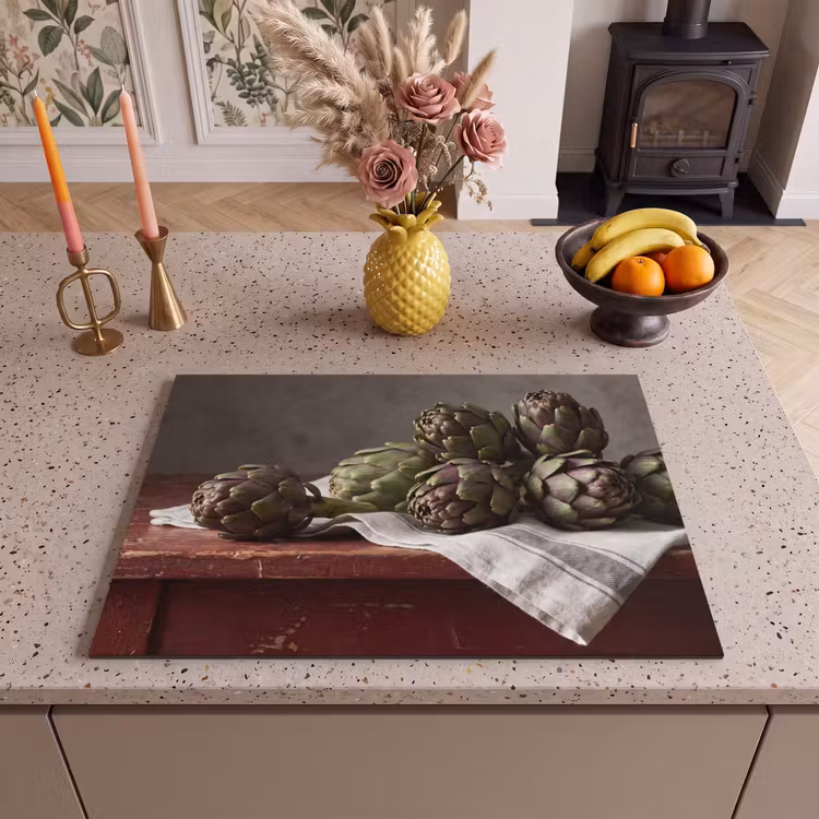 Inductie beschermer - Artisjok - Eten - Rustiek — 2