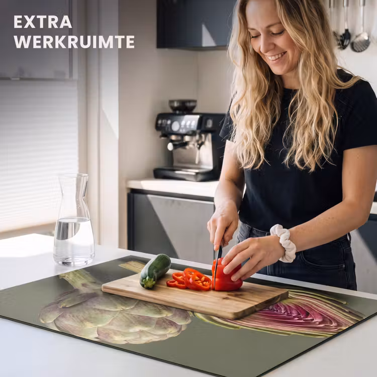 Inductie beschermer - Artisjok - Paars - Voedsel — 4