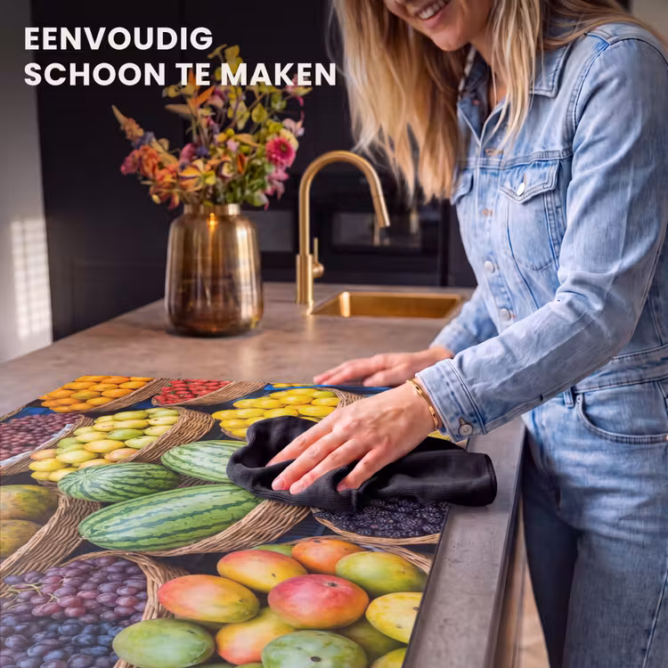 Inductie beschermer - Fruit - Markt - Kleurrijk — 6