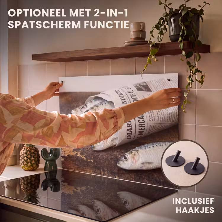 Inductie beschermer - Sardientje - krant - snijplank — 10