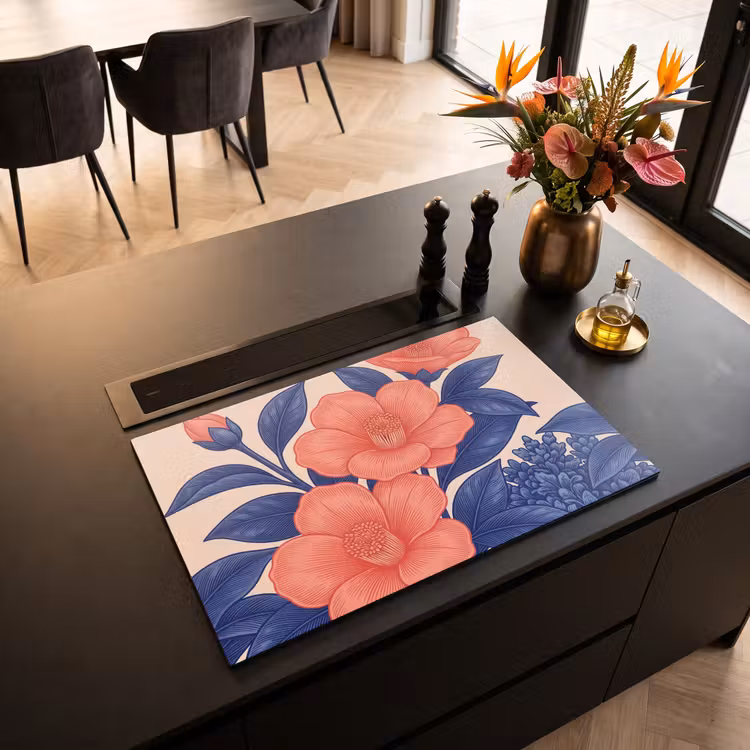 Inductie beschermer - Bloemen - Bladeren - Botanisch — 5