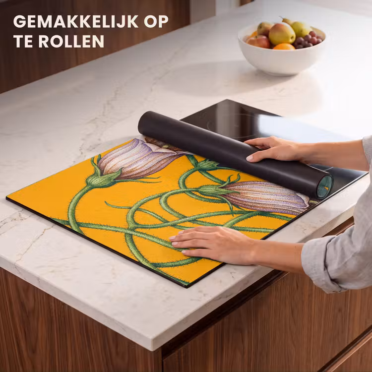 Inductie beschermer - Bloemen - Botanisch - Geel — 7