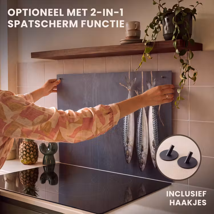 Inductie beschermer - Drie vissen - Touw — 10