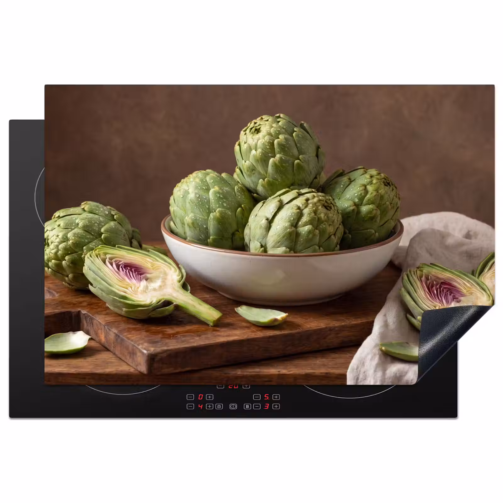 Inductie beschermer - Groenten - Artisjok - Keuken — 1