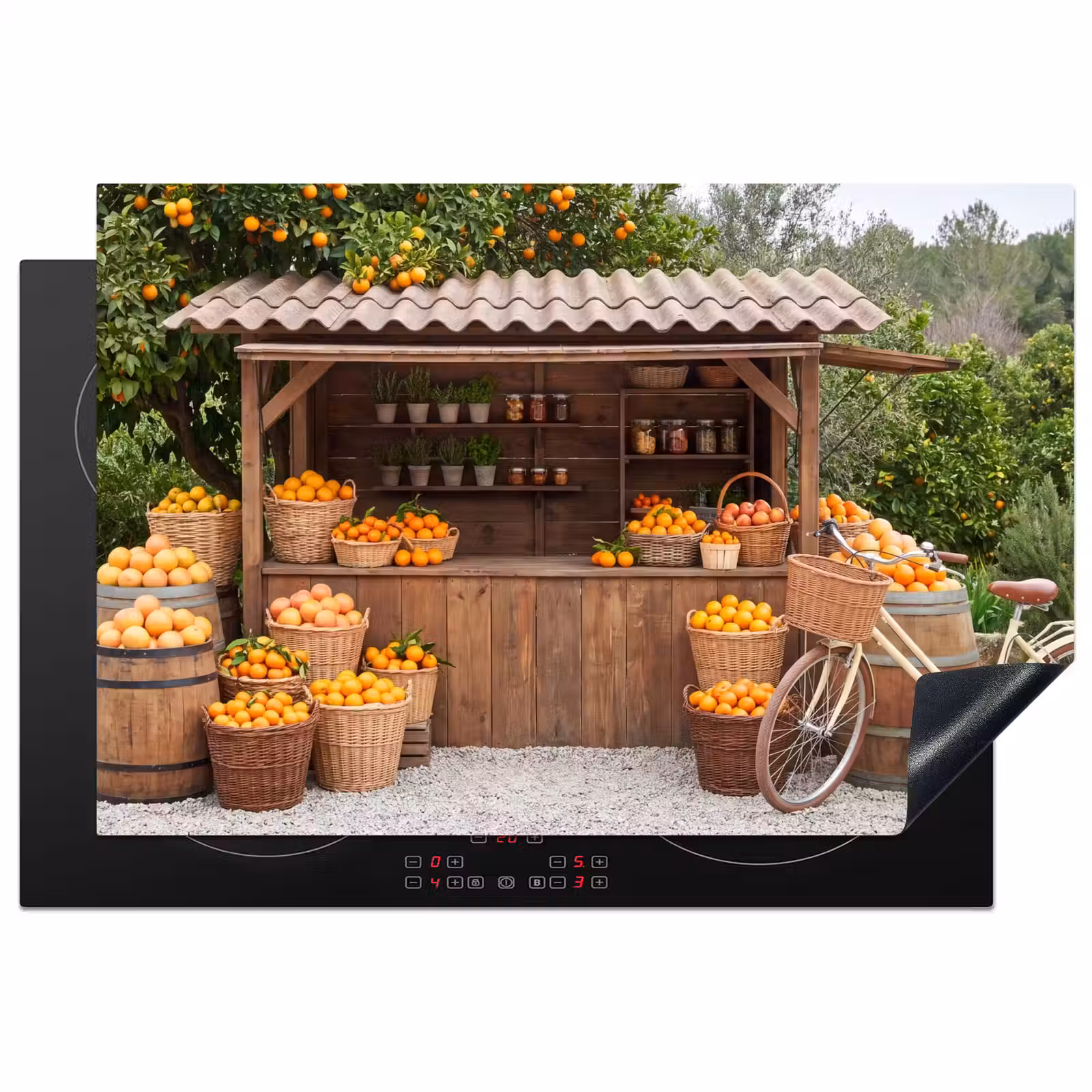Inductie beschermer - Fruit - Markt - Landelijk — 1