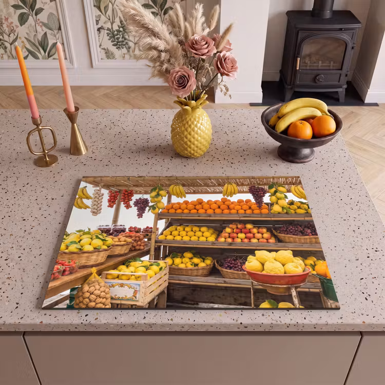 Inductie beschermer - Marktkraam - Fruit - Vers — 2