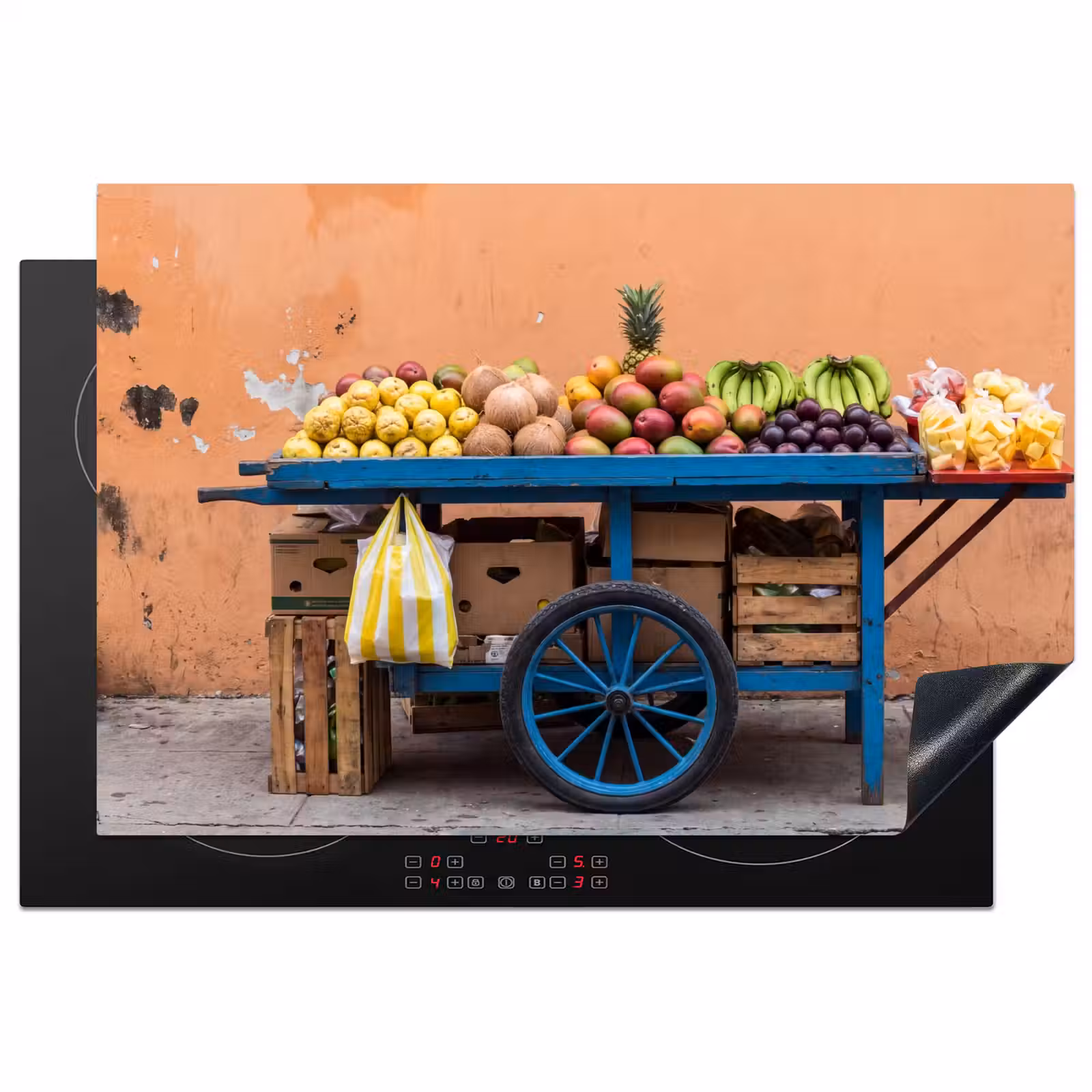 Inductie beschermer - Fruit - Kar - Straat — 1