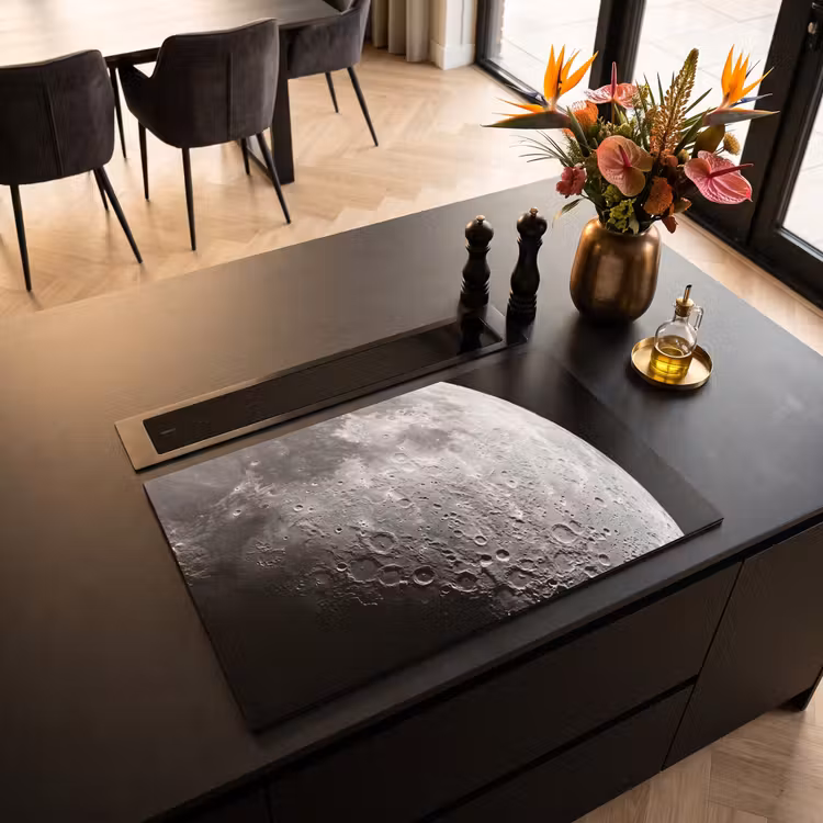 Inductie beschermer - Maan - Kraters - Ruimte — 5