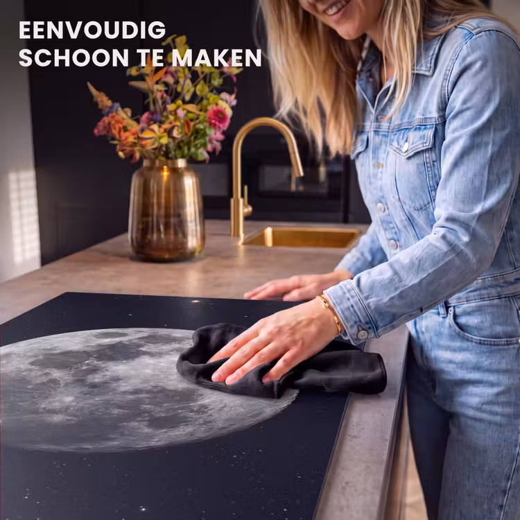 Inductie beschermer - Maan - Sterren - Ruimte — 6