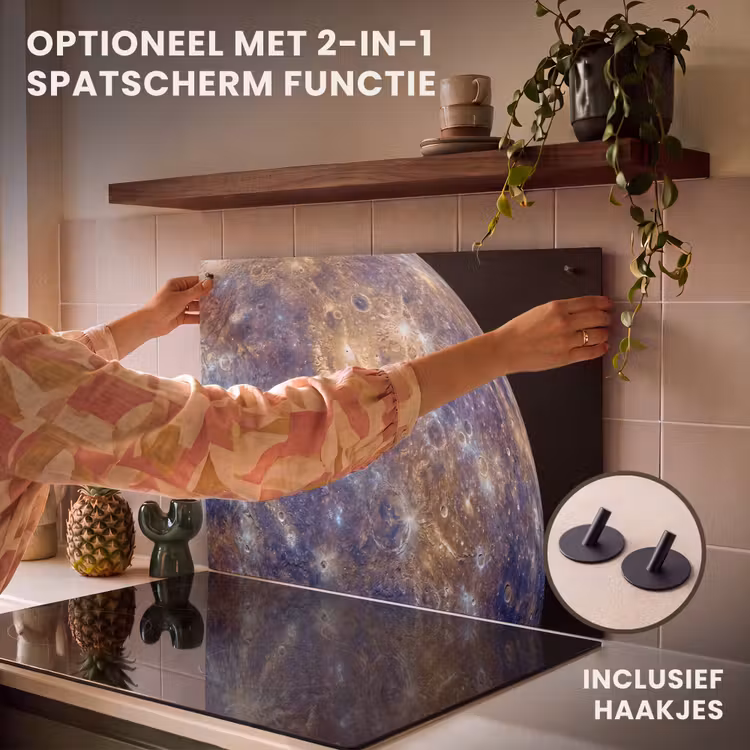 Inductie beschermer - Planeet - Kraters - Ruimte — 10