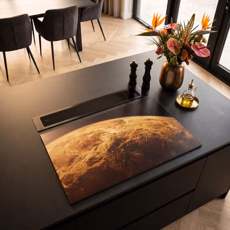 Inductie beschermer - Planeet - Ruimte - Oranje — 5